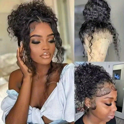 360 HD Full Lace Front Curly Wigs